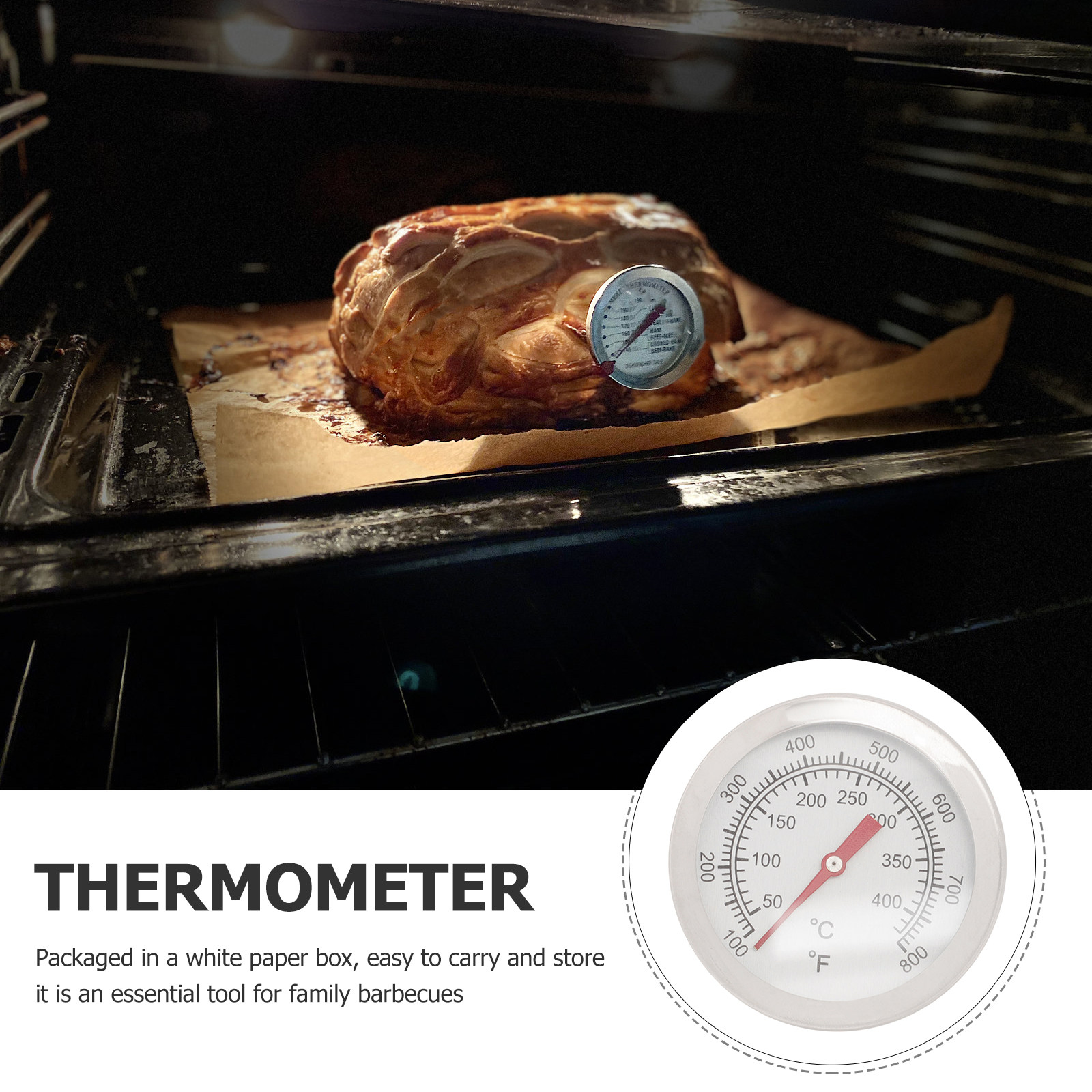 Large Dial Oven Thermometer St - đánh giá và giá Home Cooking Usa