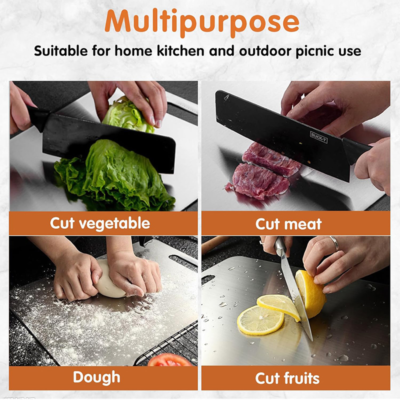 1pc Stainless Steel Cutting Bo - đánh giá và giá Home Cooking Usa